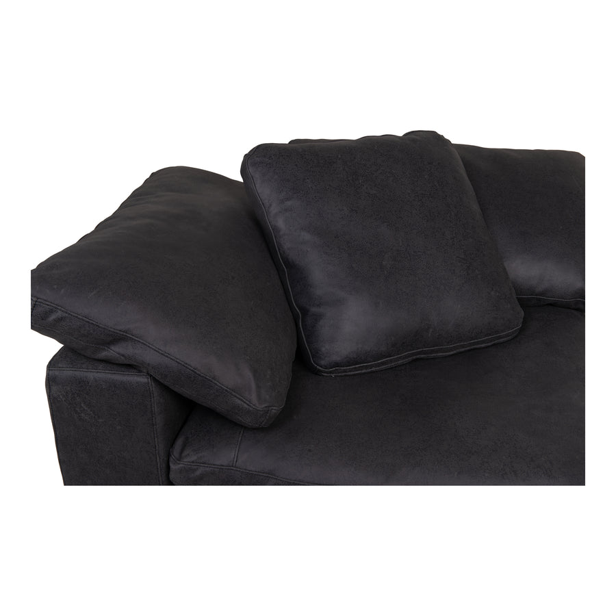 Moe's Home Clay Sectional in Black (32.5' x 44.5' x 44.5') - YJ-1004-02