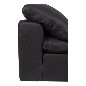 Moe's Home Clay Sectional in Black (32.5' x 44.5' x 44.5') - YJ-1005-02