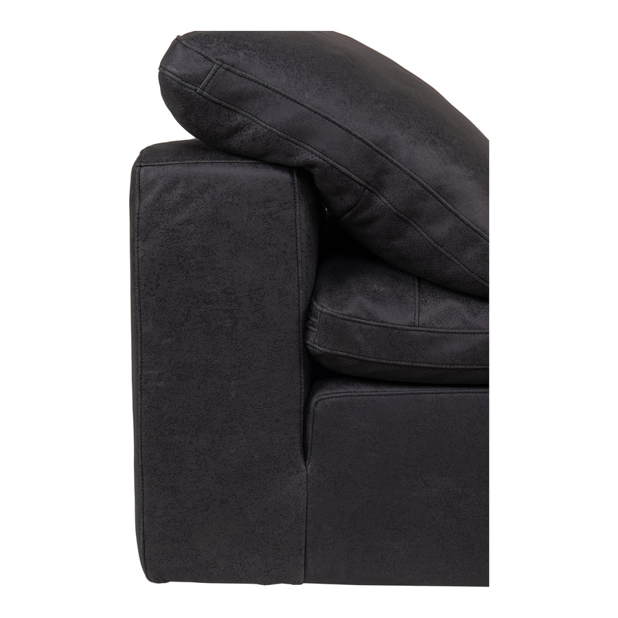 Moe's Home Clay Sectional in Black (32.5' x 44.5' x 44.5') - YJ-1005-02