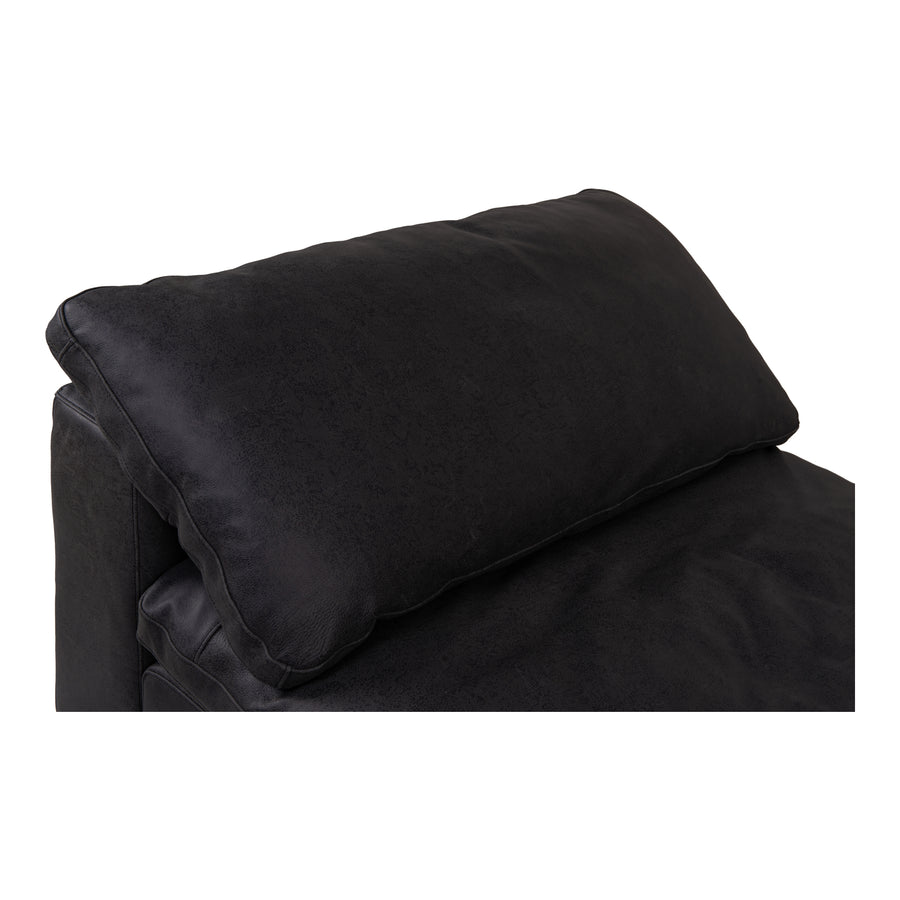 Moe's Home Clay Sectional in Black (32.5' x 44.5' x 44.5') - YJ-1005-02