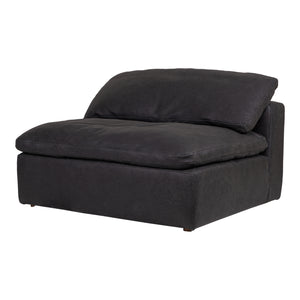 Moe's Home Clay Sectional in Black (32.5' x 44.5' x 44.5') - YJ-1005-02