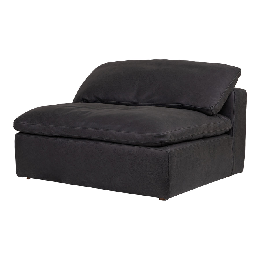 Moe's Home Clay Sectional in Black (32.5' x 44.5' x 44.5') - YJ-1005-02