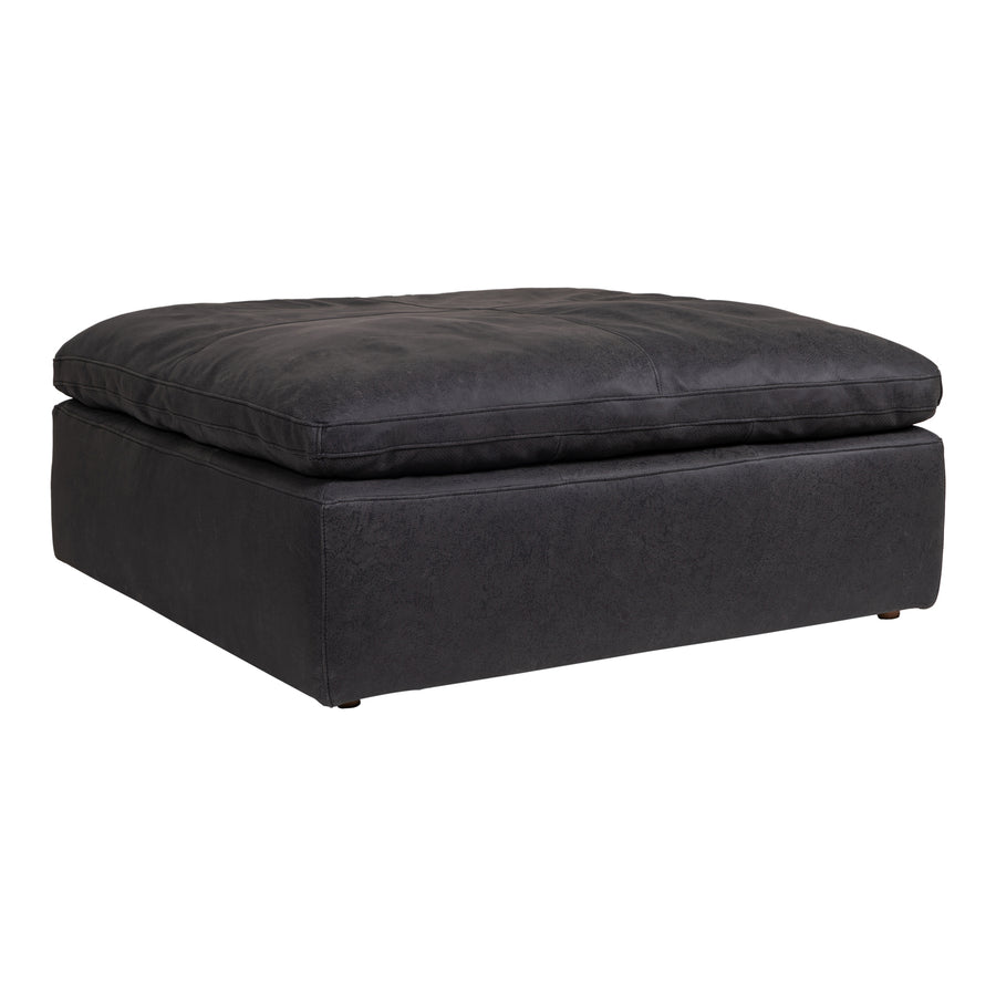 Moe's Home Clay Sectional in Black (19.5' x 44.5' x 44.5') - YJ-1006-02