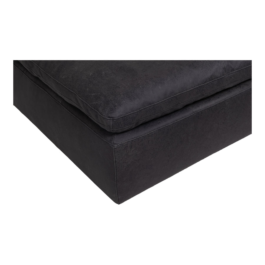 Moe's Home Clay Sectional in Black (19.5' x 44.5' x 44.5') - YJ-1006-02