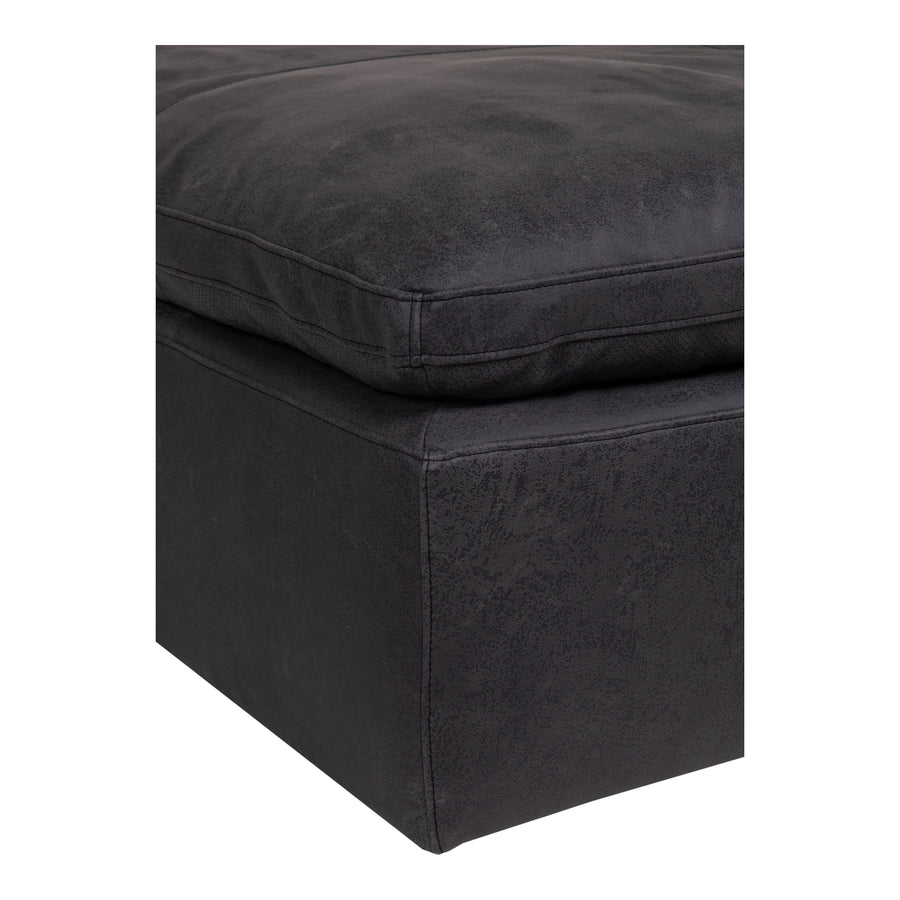 Moe's Home Clay Sectional in Black (19.5' x 44.5' x 44.5') - YJ-1006-02