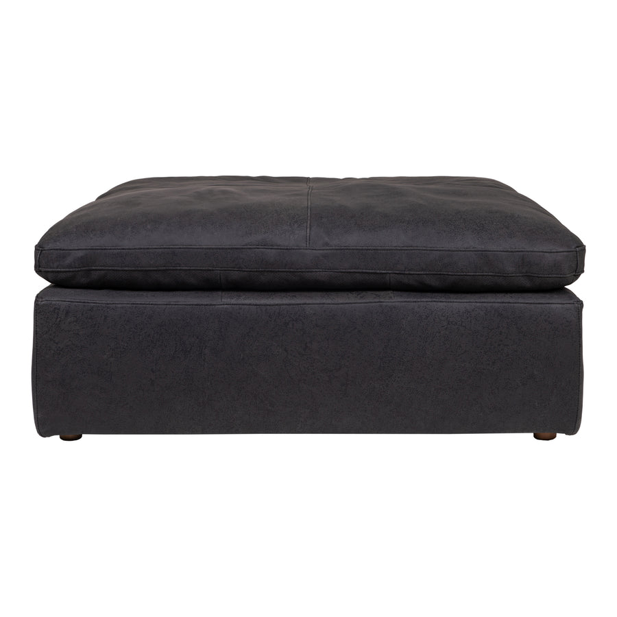 Moe's Home Clay Sectional in Black (19.5' x 44.5' x 44.5') - YJ-1006-02