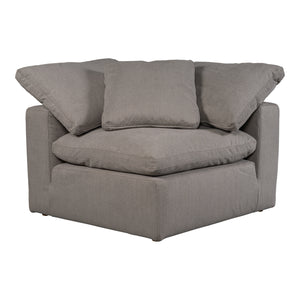 Moe's Home Terra Sectional in Light Grey (32' x 38' x 38') - YJ-1012-29