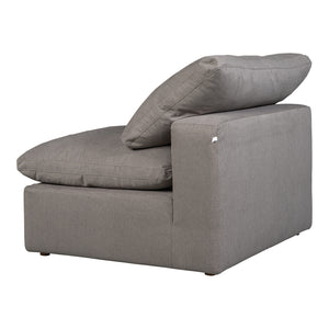 Moe's Home Terra Sectional in Light Grey (32' x 38' x 38') - YJ-1013-29