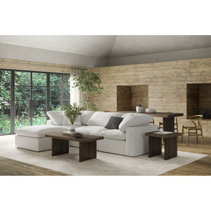 Moe's Home Terra Sectional in Cream (19' x 38' x 38') - YJ-1014-05