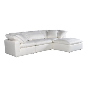 Moe's Home Terra Sectional in Cream (32' x 114' x 76') - YJ-1015-05