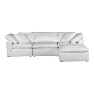 Moe's Home Terra Sectional in Cream (32' x 114' x 76') - YJ-1015-05