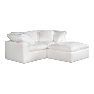 Moe's Home Terra Sectional in Cream (32' x 76' x 76') - YJ-1016-05