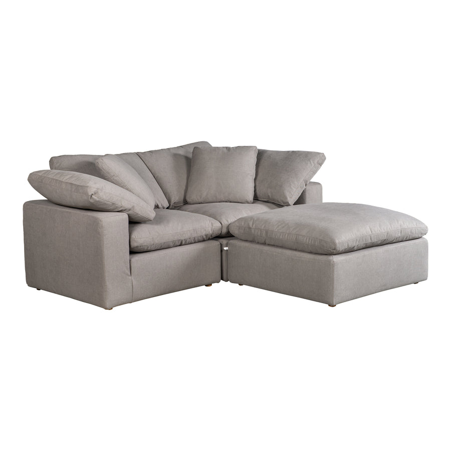 Moe's Home Terra Sectional in Light Grey (32' x 76' x 76') - YJ-1016-29