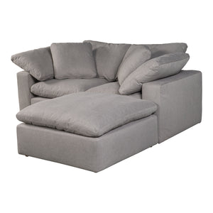 Moe's Home Terra Sectional in Light Grey (32' x 76' x 76') - YJ-1016-29