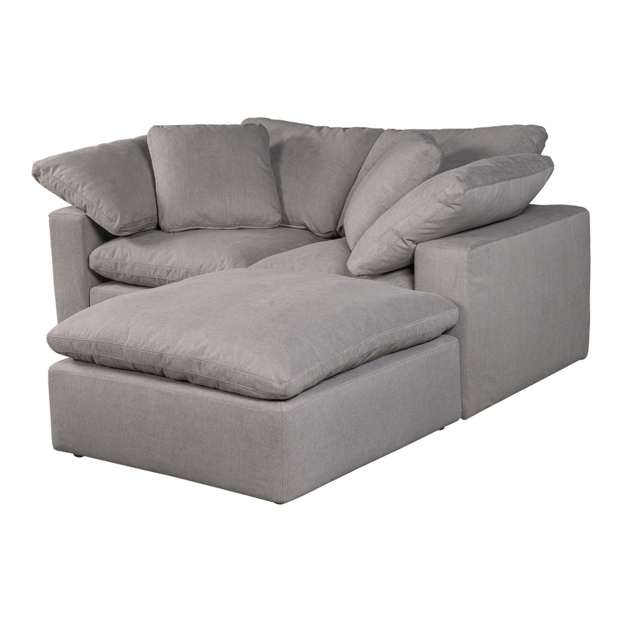 Moe's Home Terra Sectional in Light Grey (32' x 76' x 76') - YJ-1016-29