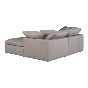 Moe's Home Terra Sectional in Light Grey (32' x 76' x 76') - YJ-1016-29