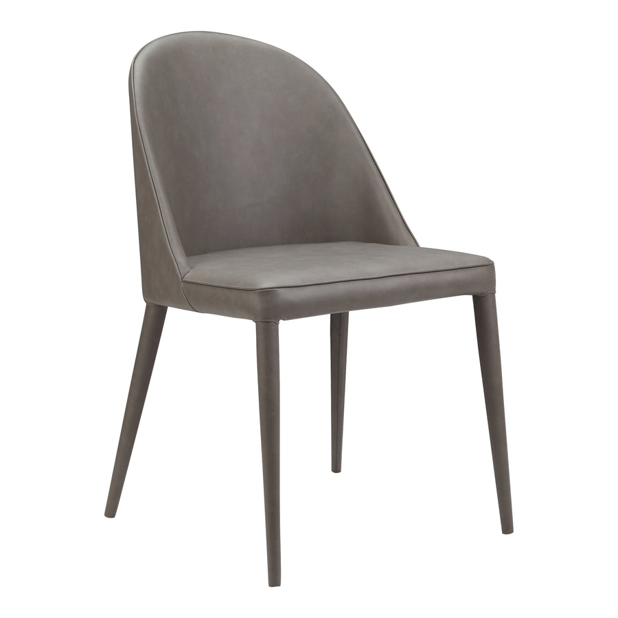 Moe's Home Burton Dining Chair in Dark Grey (33' x 19' x 22') - YM-1002-26