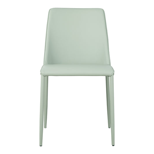 Moe's Home Nora Dining Chair in Mineral Green (33.5" x 22" x 17.5") - YM-1004-13