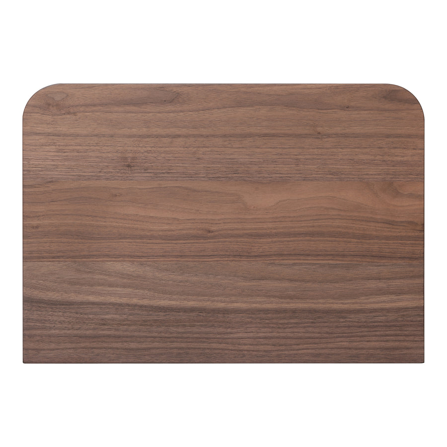 Moe's Home Round Nightstand in Walnut (11' x 20' x 15') - YR-1001-03
