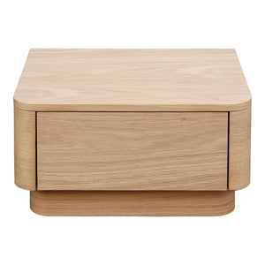 Moe's Home Round Nightstand in Light Brown (11' x 20' x 15') - YR-1001-21