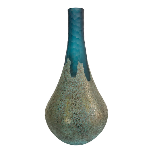 Moe's Home Blossom Vase in Blue (18" x 9" x 8.5") - YU-1019-28