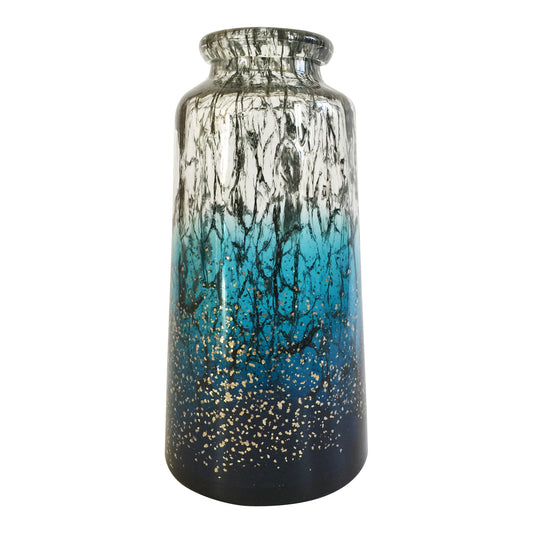Moe's Home Beaufort Vase in Blue (16" x 8" x 8") - YU-1023-26