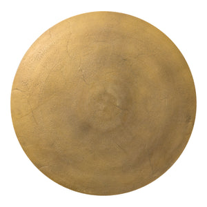 Moe's Home Callie Coffee Table in Antique Brass (17' x 35.5' x 35.5') - ZY-1022-51
