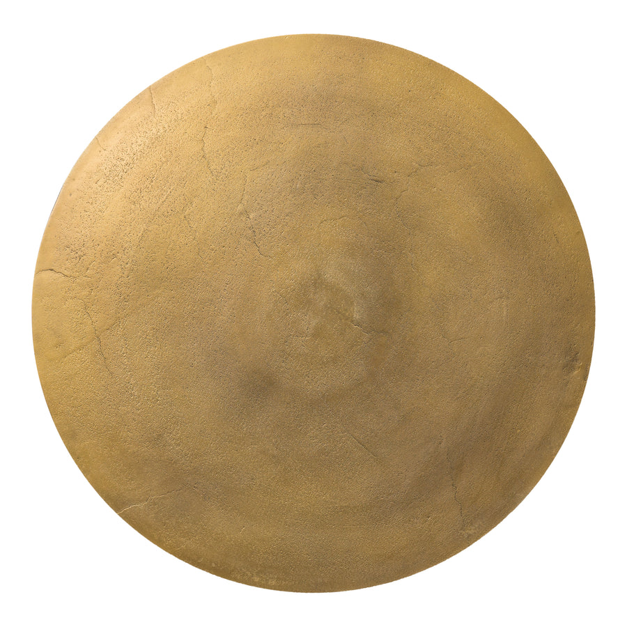 Moe's Home Callie Coffee Table in Antique Brass (17' x 35.5' x 35.5') - ZY-1022-51