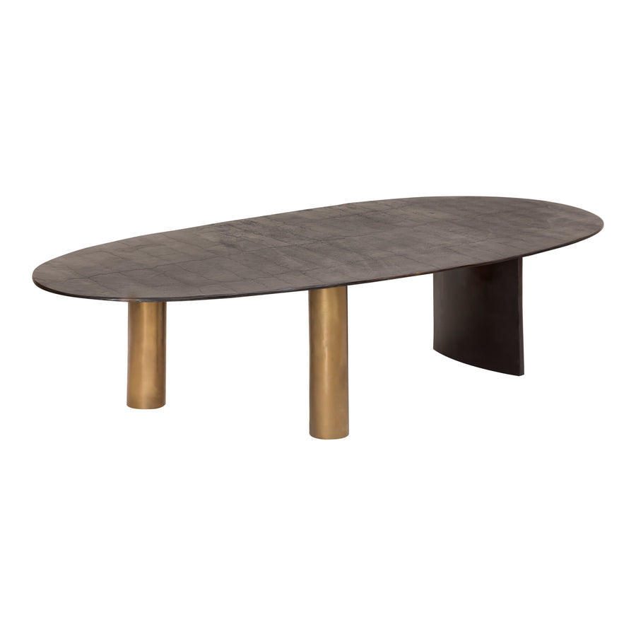 Moe's Home Nicko Coffee Table in Black (16.25' x 62.5' x 30') - ZY-1029-02