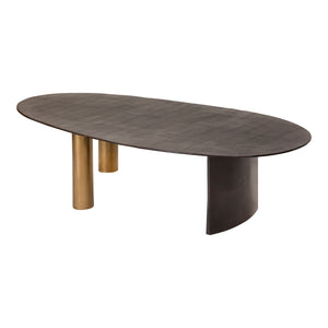 Moe's Home Nicko Coffee Table in Black (16.25' x 62.5' x 30') - ZY-1029-02