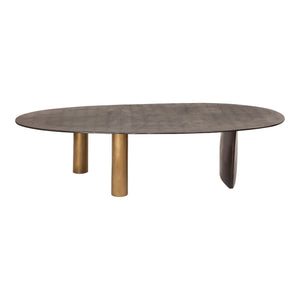 Moe's Home Nicko Coffee Table in Black (16.25' x 62.5' x 30') - ZY-1029-02