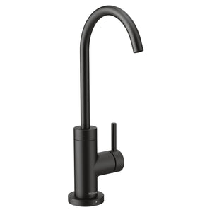 Sip 11' 1.5 gpm 1 Lever Handle One Hole Deck Mount Modern Beverage Faucet in Matte Black