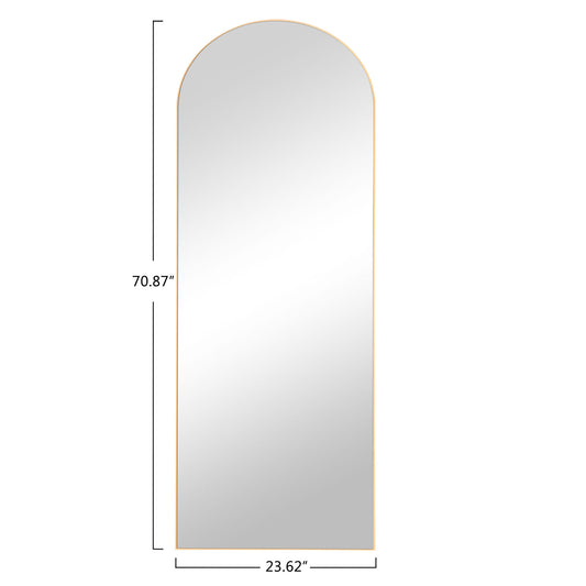 71-in H x 24-in W Arched Top Mirror