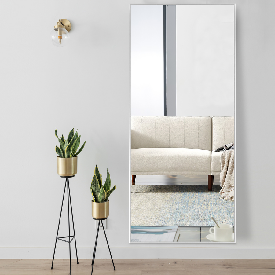 71-in H x 28-in W Metal Framed Full Length Oversized Mirror