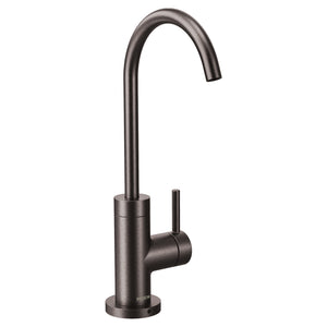 Sip 11' 1.5 gpm 1 Lever Handle One Hole Deck Mount Modern Beverage Faucet in Black Stainless