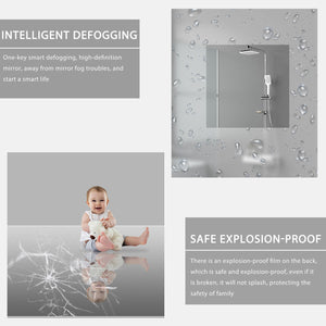 Full Length LED Illuminated Bathroom Vanity Mirror