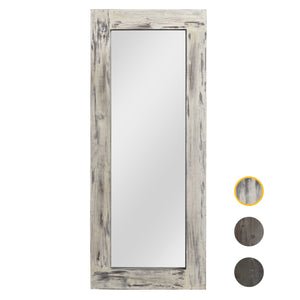 57-in H x 24-in W Wood Framed Full Length Mirror
