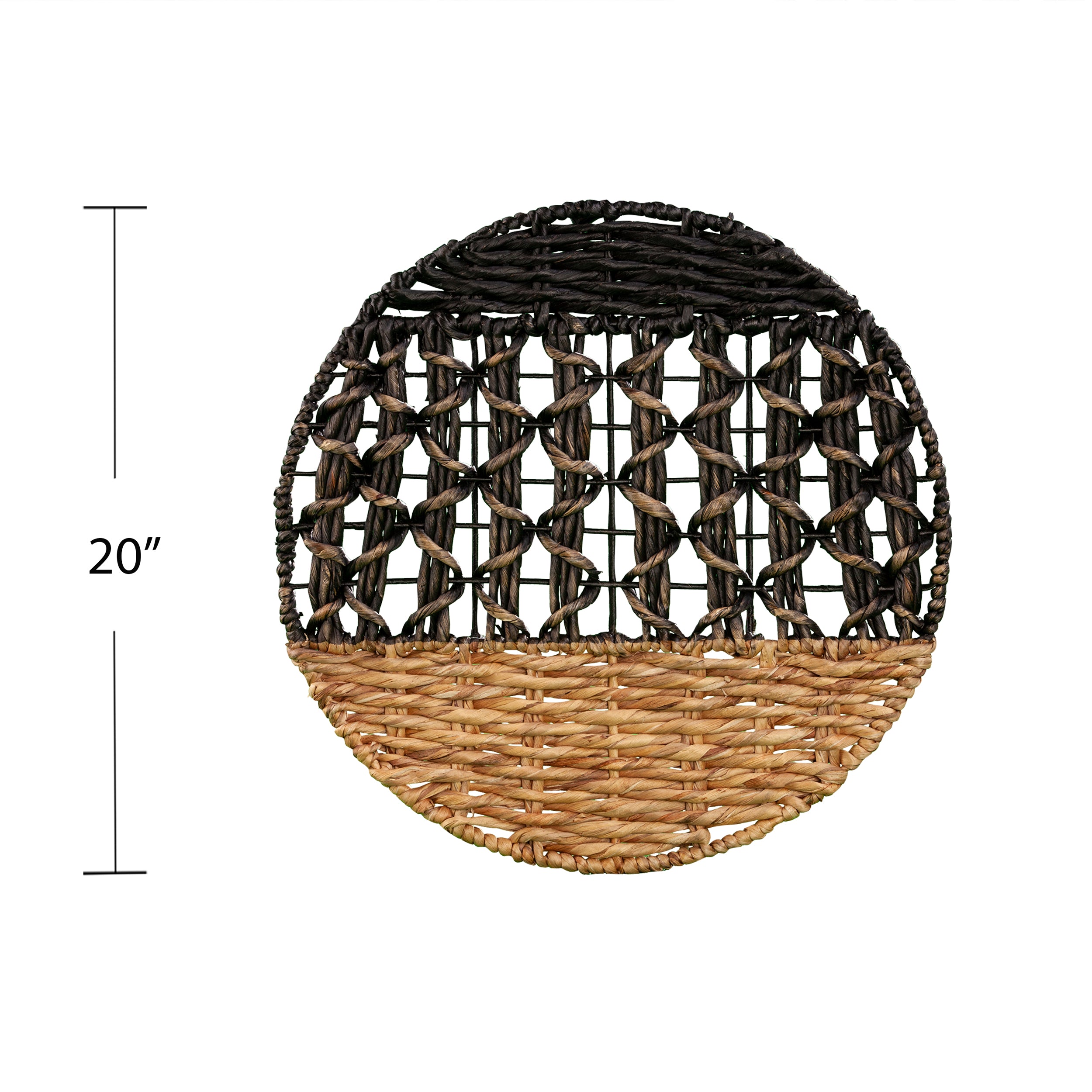 Mable Woven Wall Décor 3pc Set Vevano