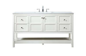 white 60' x 22' x 60'