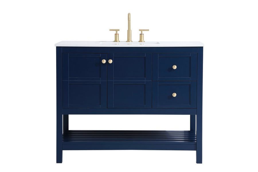 Blue / 42' x 22' x 42'