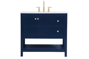 Blue / 36' x 22' x 36'