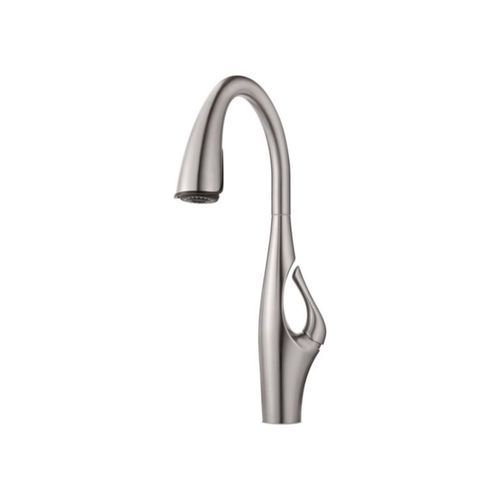 Pfister  Kai Single-Handle Pull-Down Kitchen Faucet in Stainless Steel