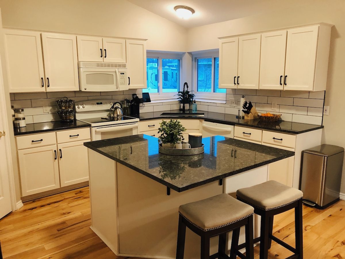 kitchen after renovation