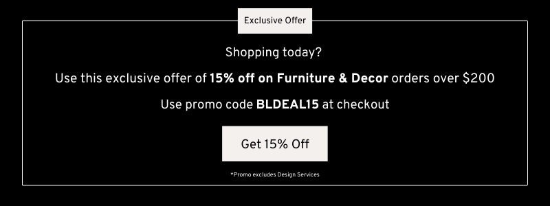 15% Off Furniture And Decor Orders Over $200. 