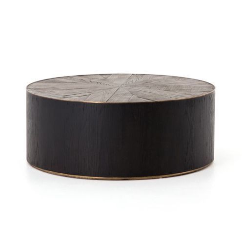 black coffee table with hidden storage