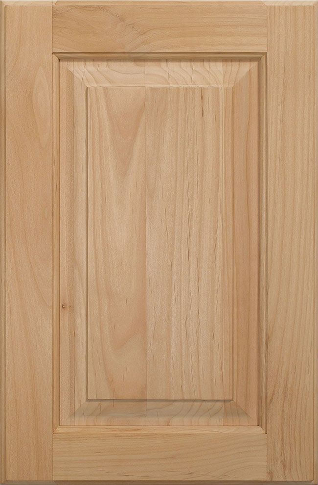 natural alder cabinet door