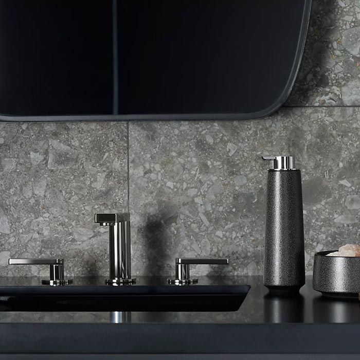 Kohler  Composed Two-Handle Widespread Bathroom Faucet in Polished Chrome