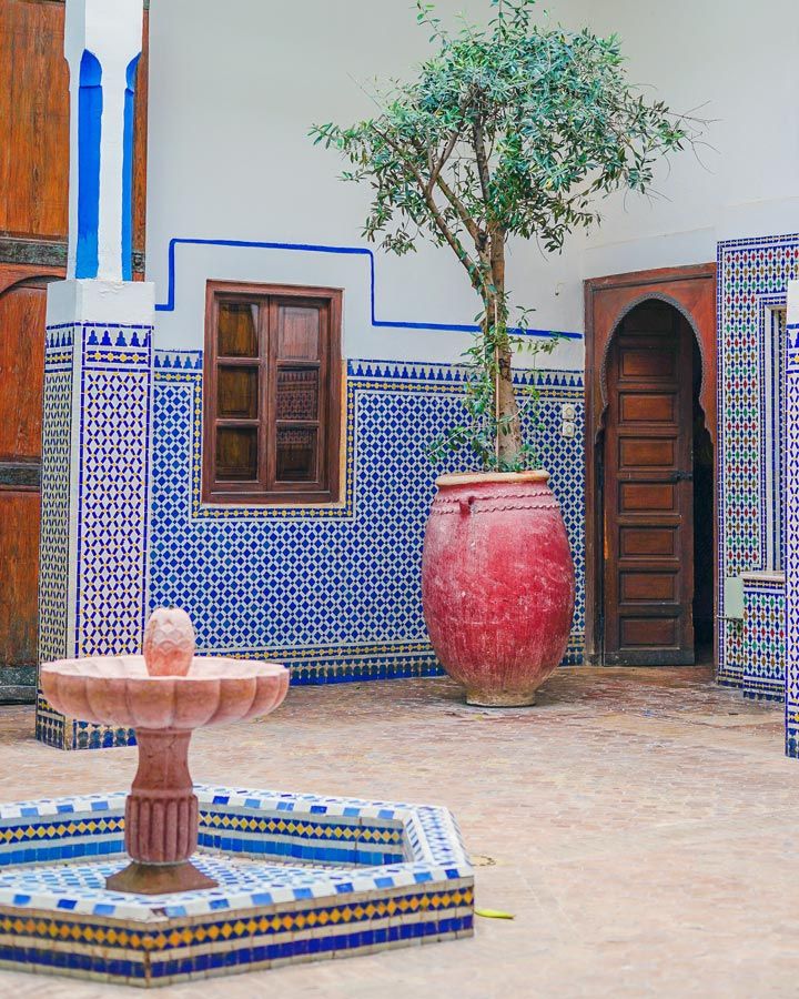 moroccan home color scheme