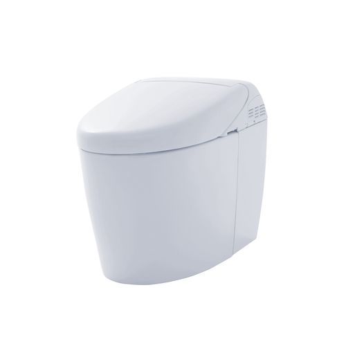  Toto  Neorest RH Elongated Dual-Flush Integrated Bidet Seat One-Piece Toilet in Cotton White