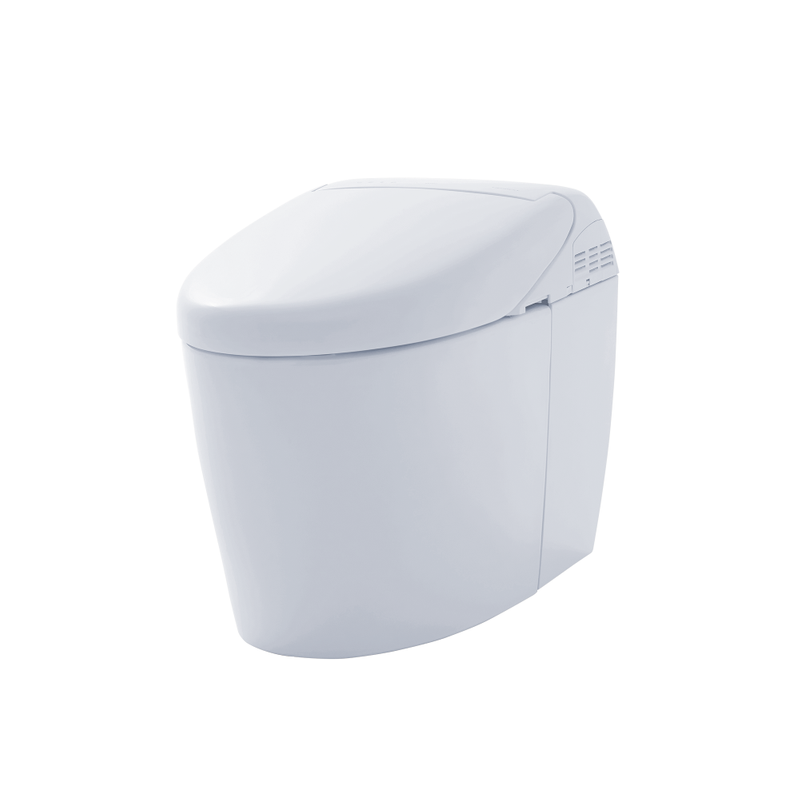  Toto  Neorest RH Elongated Dual-Flush Integrated Bidet Seat One-Piece Toilet in Cotton White